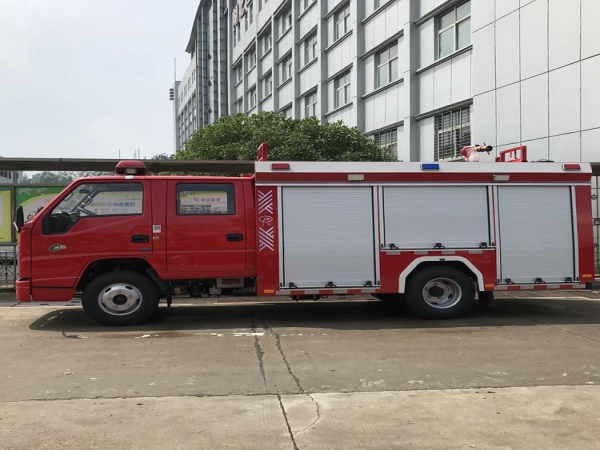 國六江鈴水罐消防車2噸水罐消防車