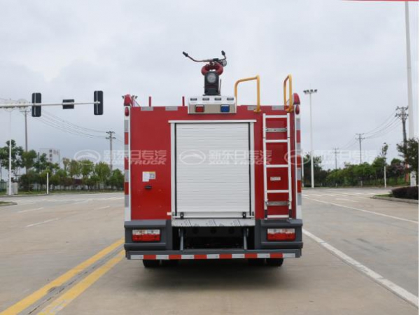 國六東風凱普特水罐消防車5噸